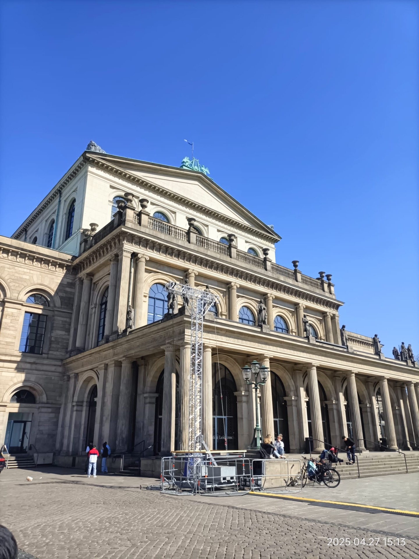 Het staatsoperahuis in Hannover!