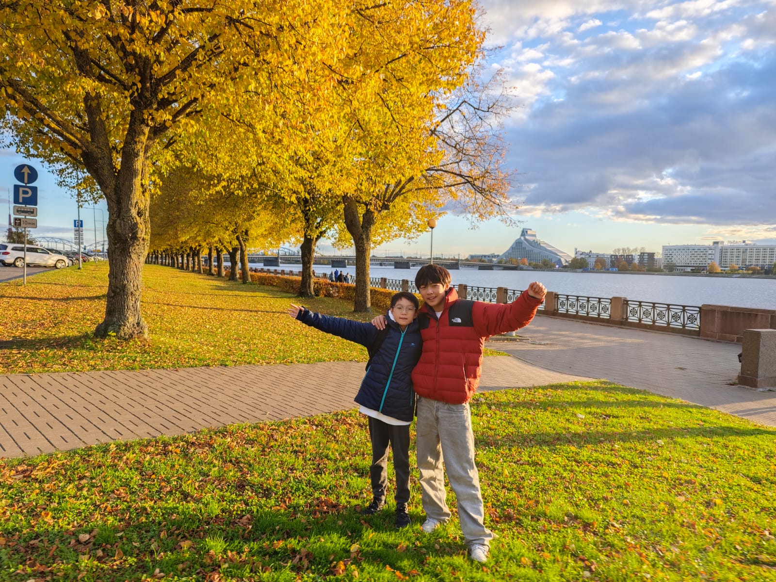 Het zonnetje schijnt!