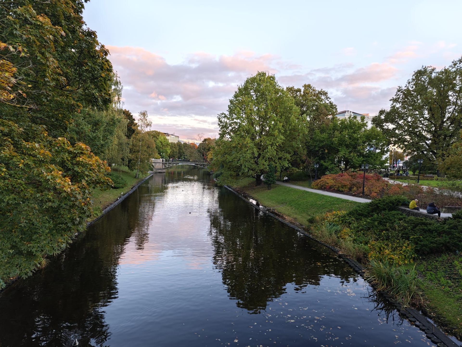 Het mooie uitzicht in Riga!