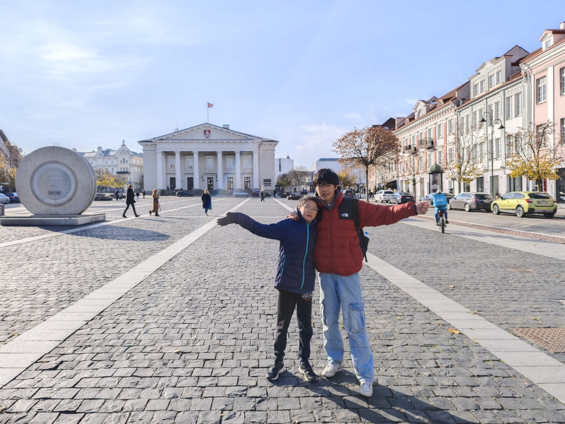 Op selfie met het Stadshuisplein!