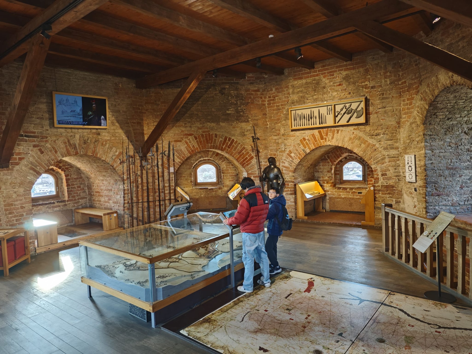 Het museum in de Gediminastoren!