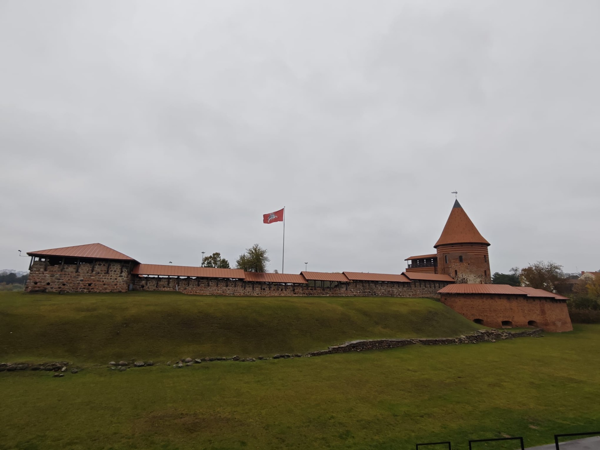 Het Kasteel van Kaunas!