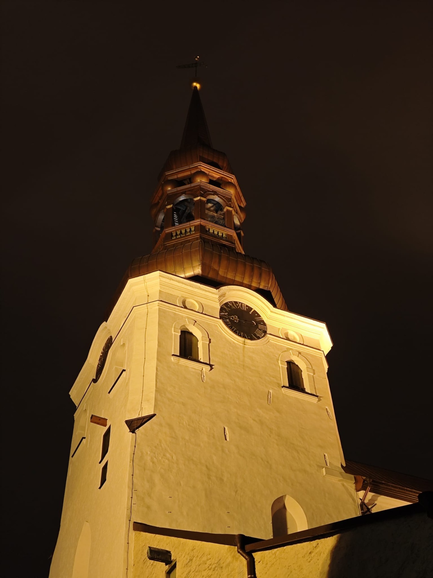 De toren van de Dom van Tallinn!