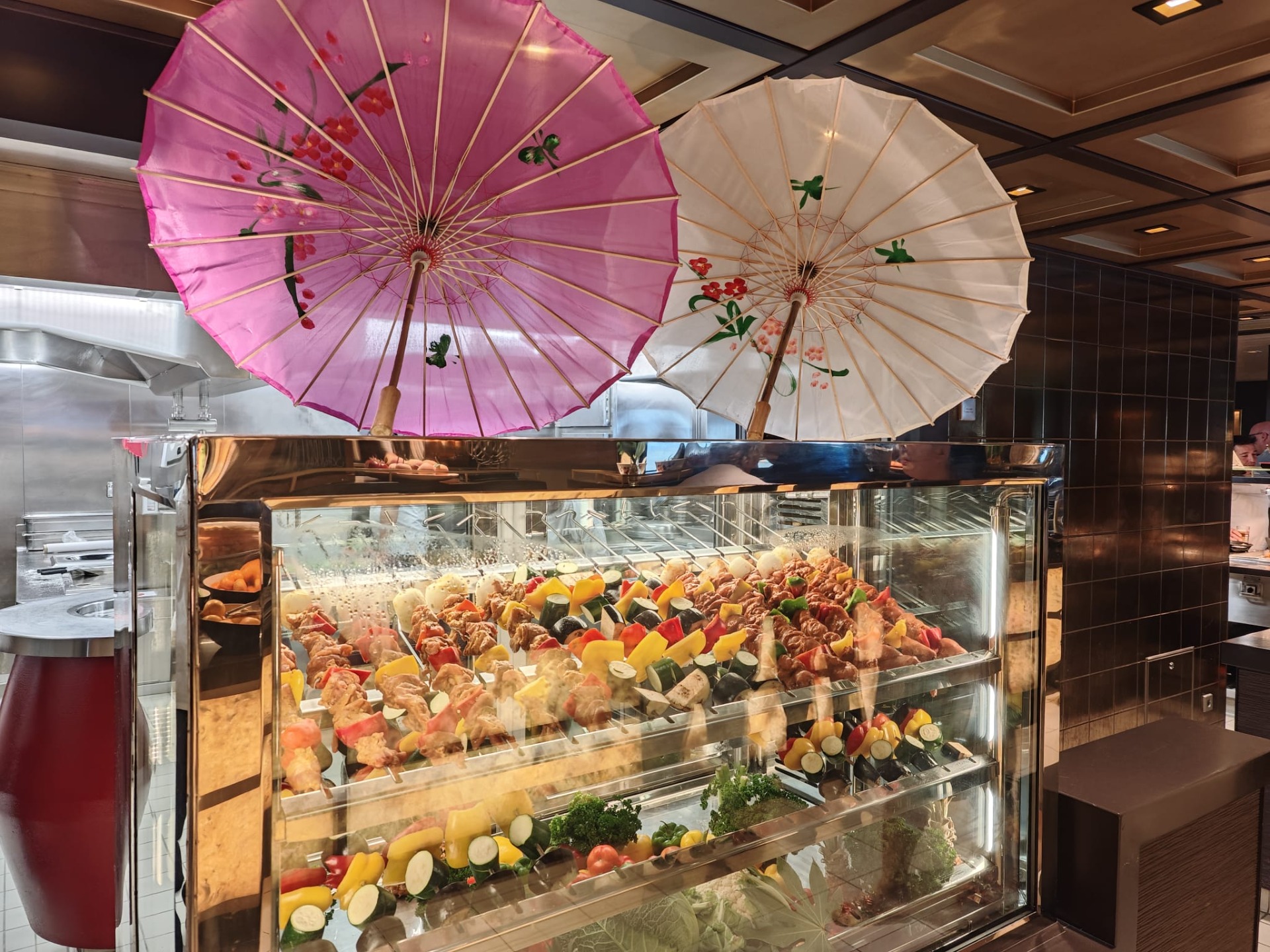 Het eten bij East Restaurant!