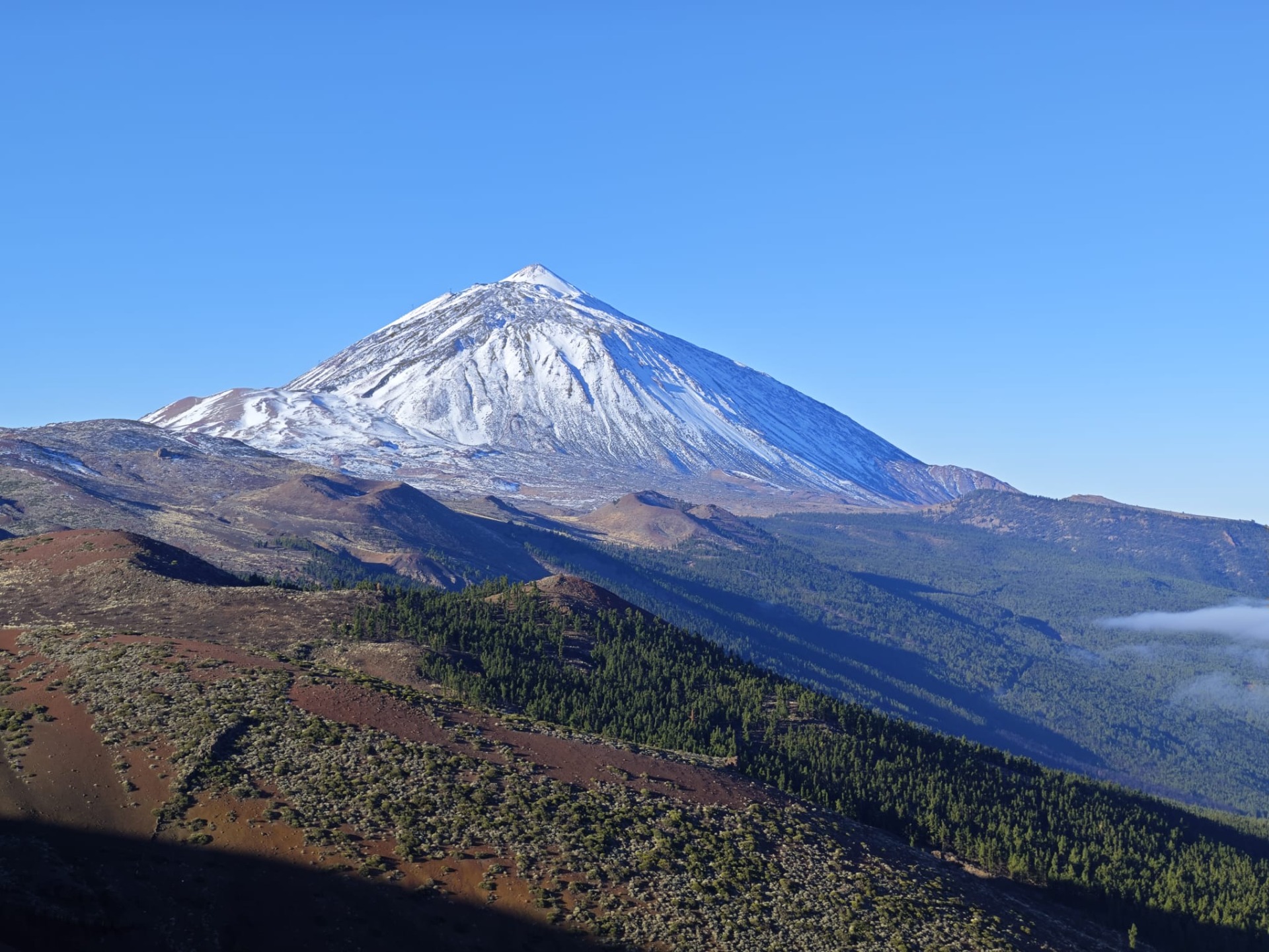 De berg (vulkaan) de Teide!