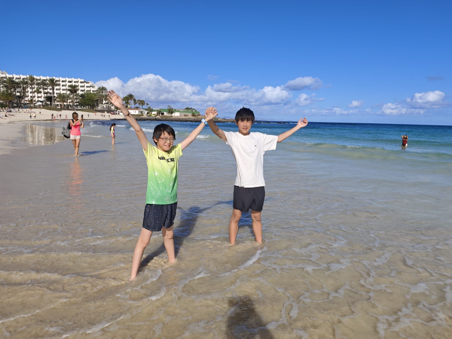 Op selfie op de Zwarte Bank!