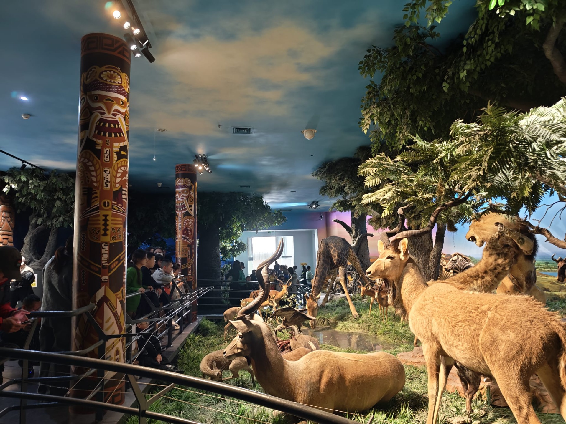 Een tentoonstelling over zoogdieren in Afrika!