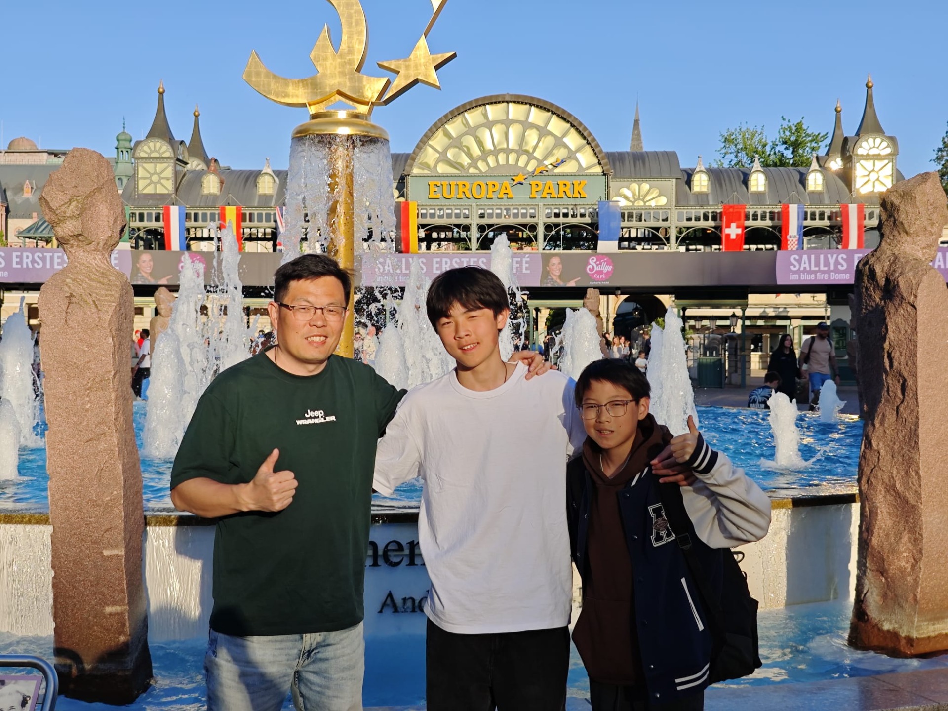 Nog één selfie met Europa-Park!