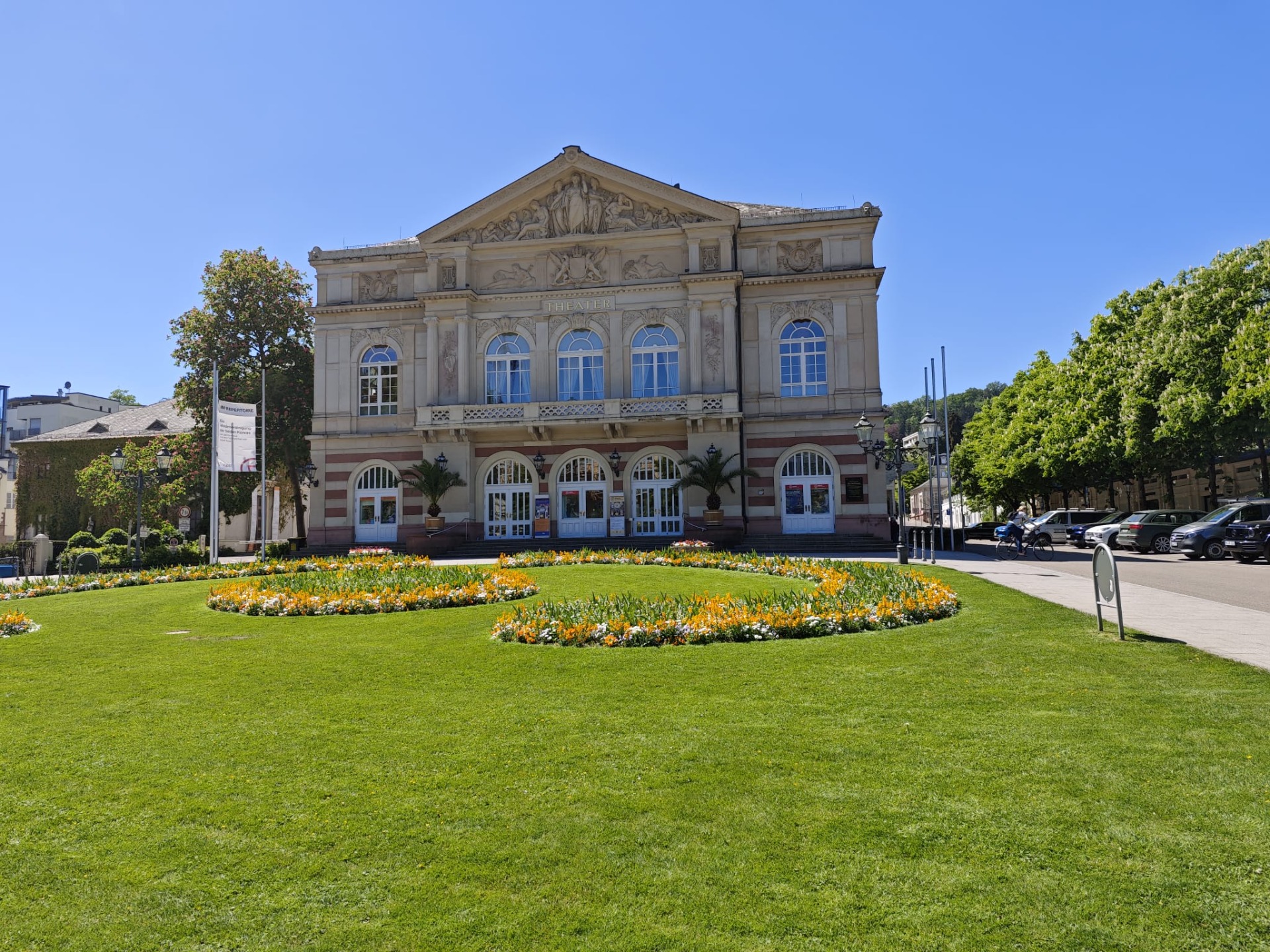 Het Theater van Baden-Baden!
