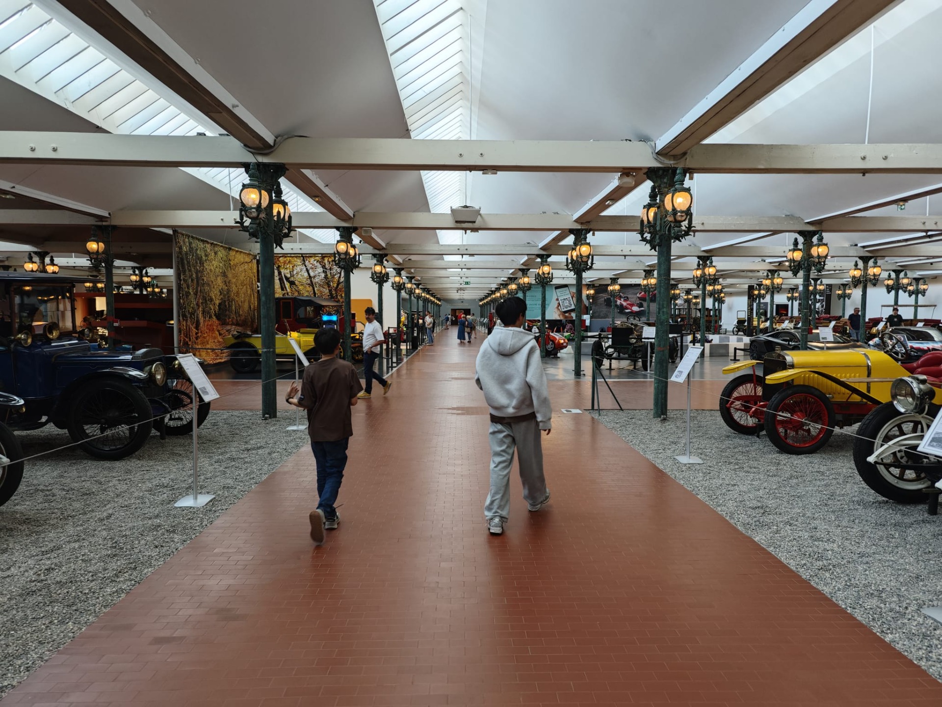 Lopen door de Grande Galerie!