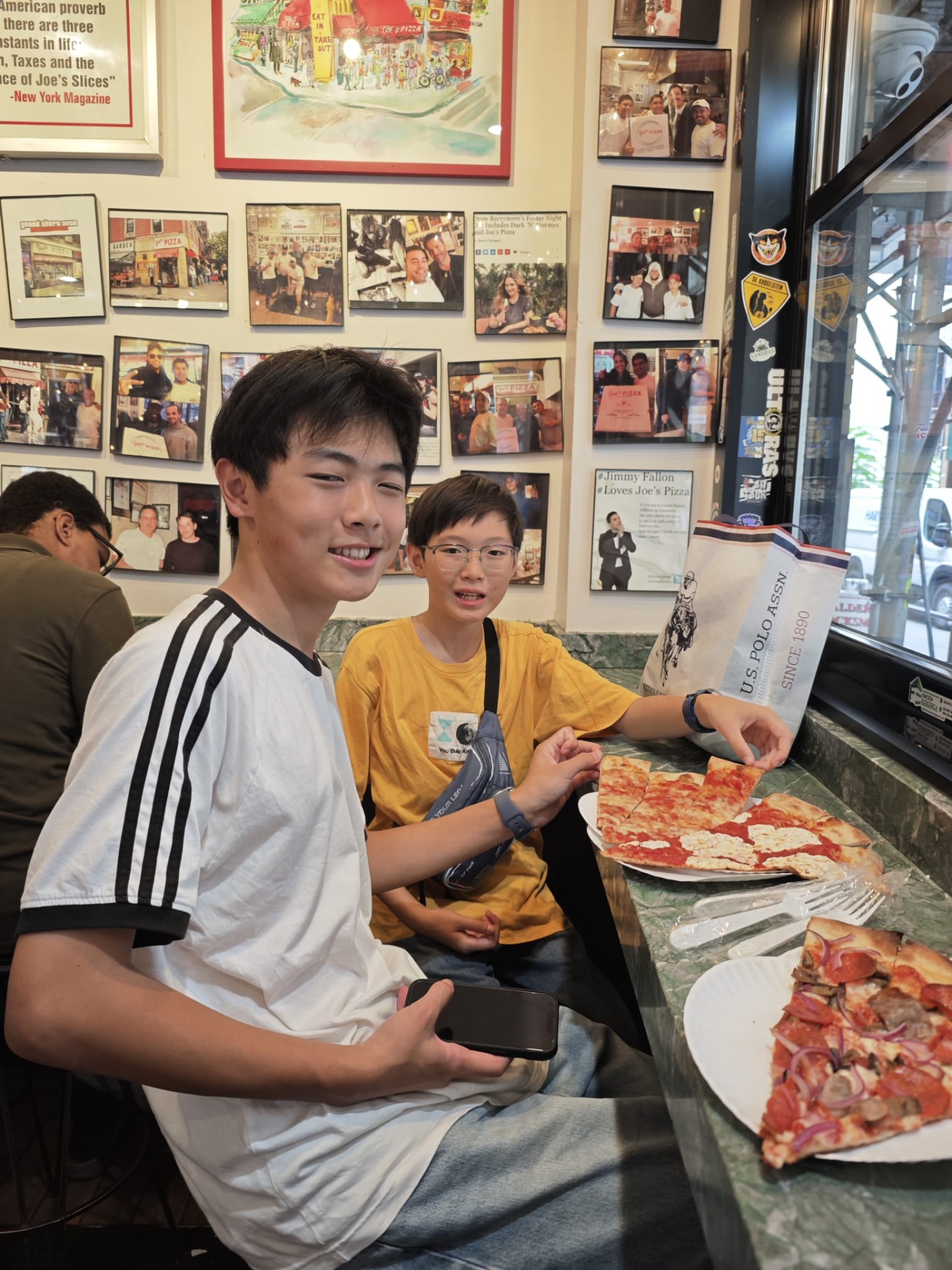 Pizza bij Joe's Pizza!