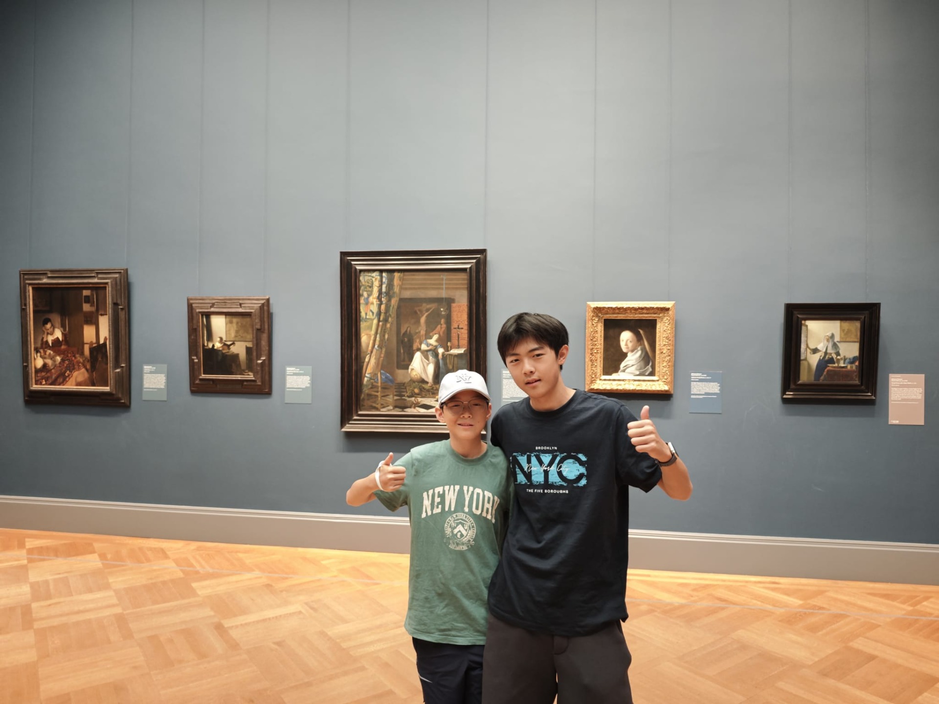 Op selfie met de Vermeer-collectie van The Met!