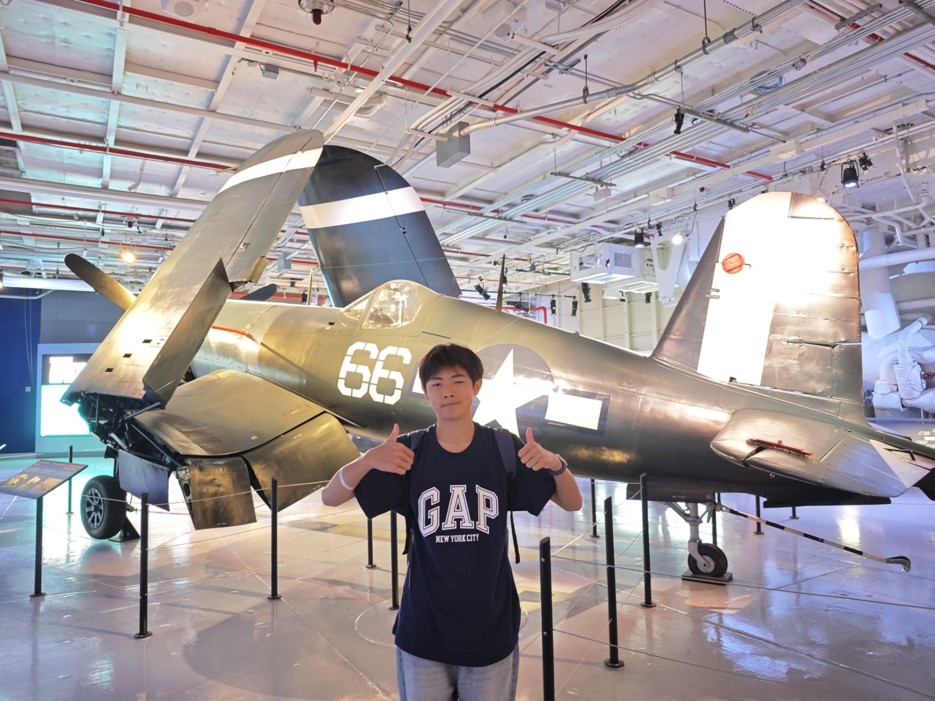 Op selfie met een Corsair!