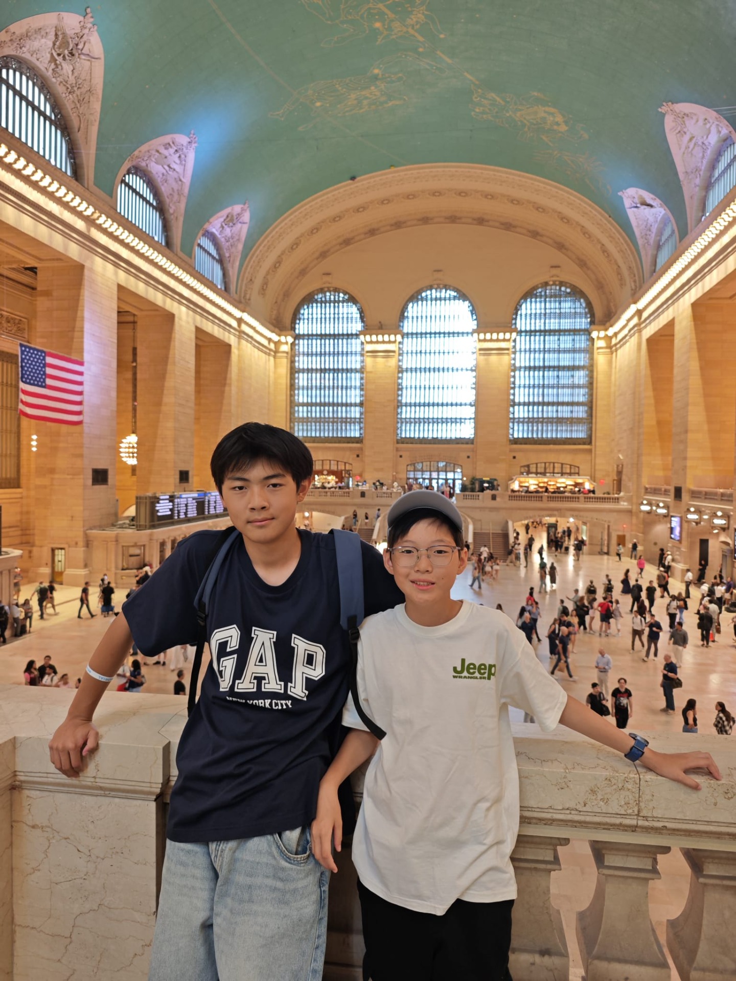 Op selfie in Grand Central!