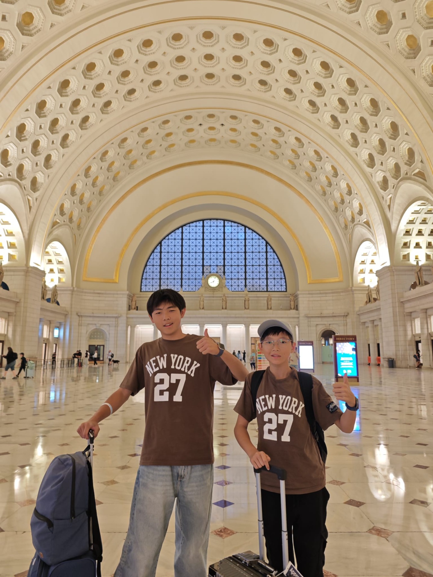 In Washington Union Station!