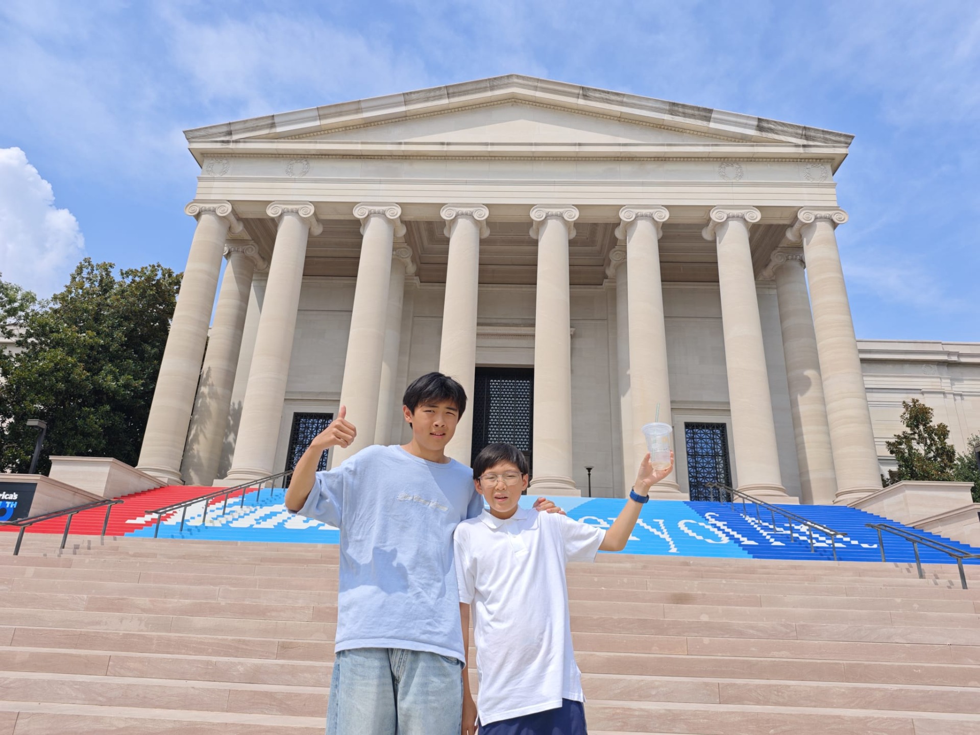 Op selfie met de National Gallery of Art!