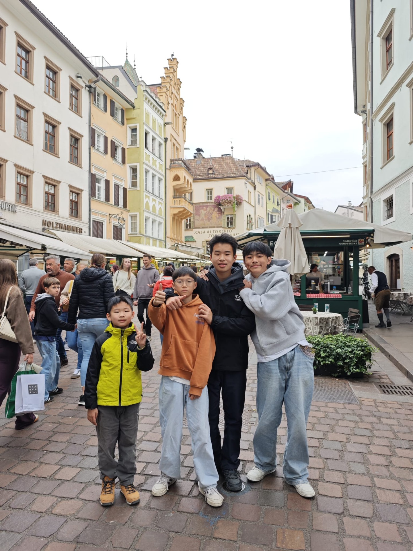 Op selfie in Bolzano!